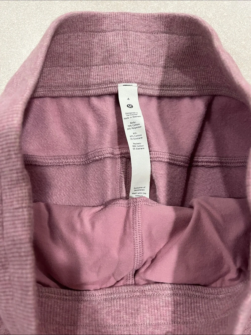 lululemon athletica soft mauve